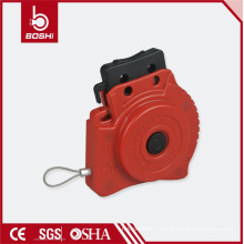 Colorful Automatic Retractable Cable Lockout with 1.8m Rope